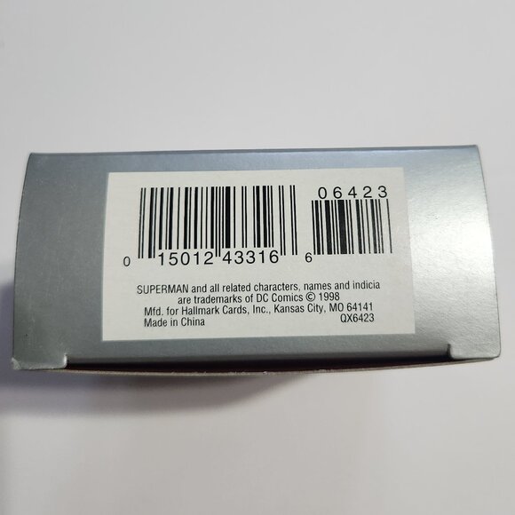 NIB - Vintage Hallmark Superman Tin Lunchbox Commemorative Edition - 1998 - Picture 9 of 14